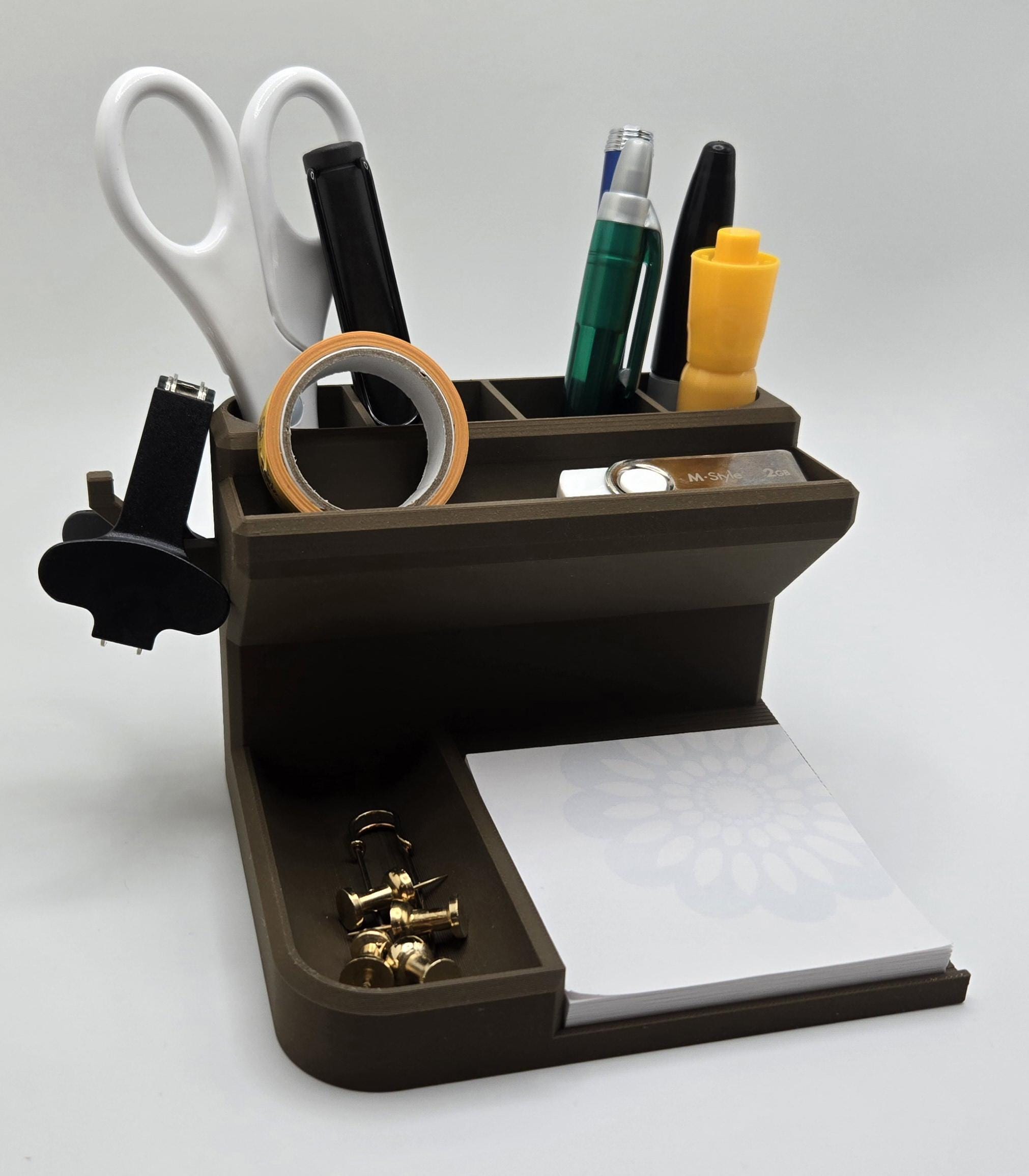 Office Supply Holder for Desktop -  Storage Organizer Minimalist Simple Design