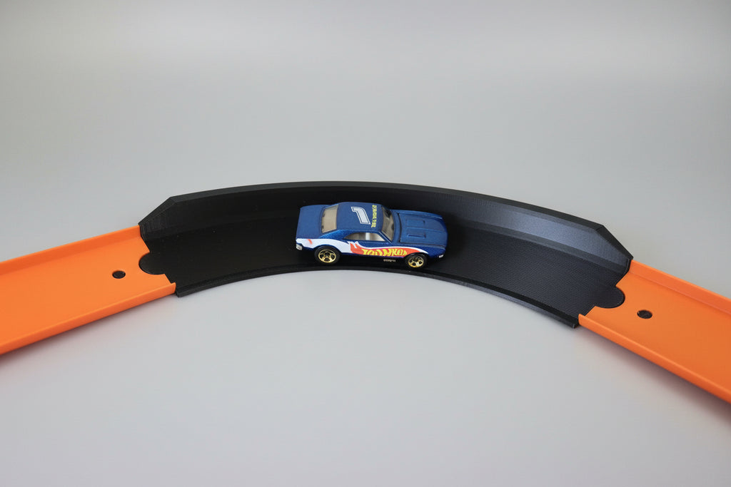 Hot Wheels Track Compatible 90 Degree Banked Curve