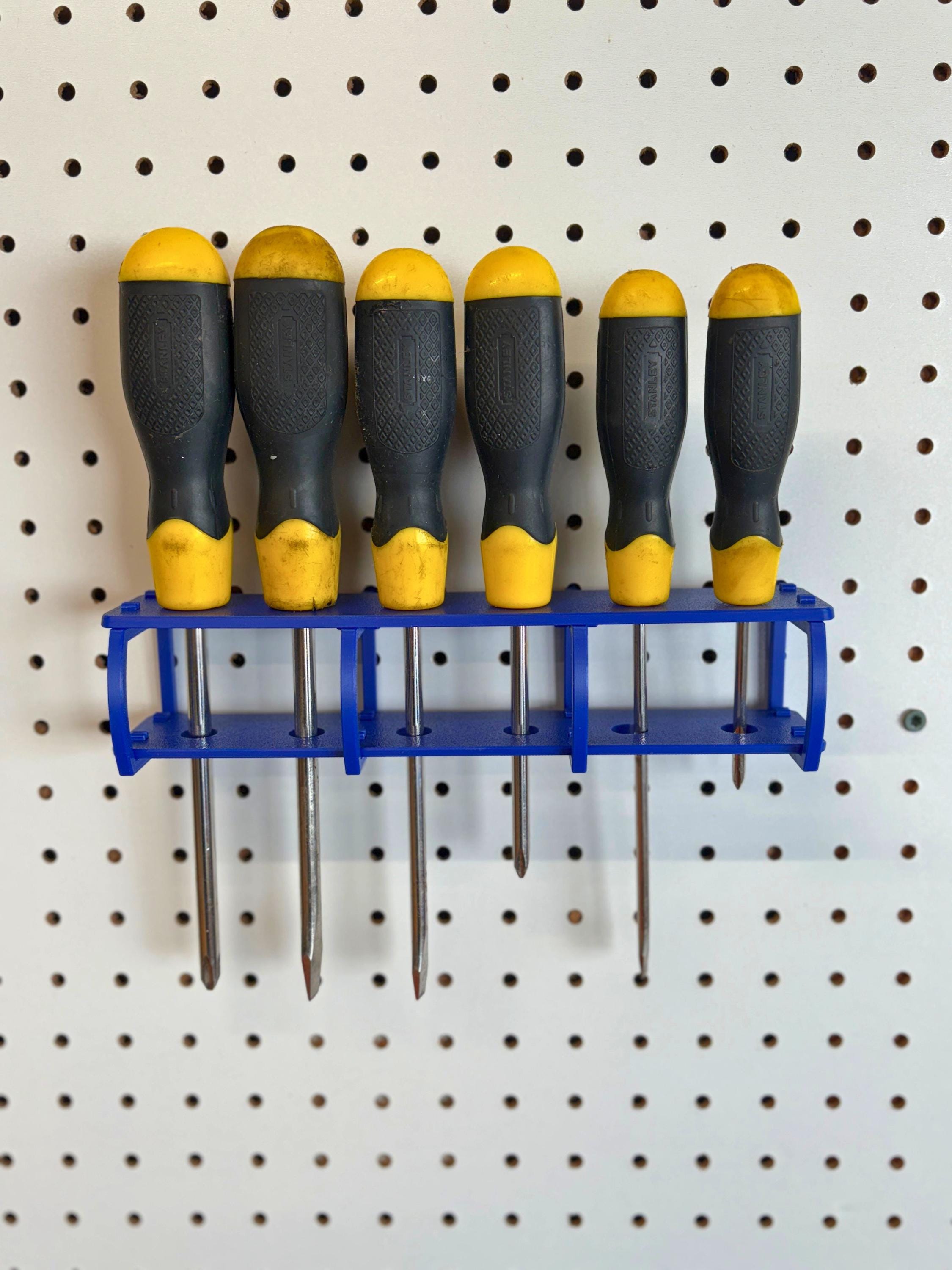 Pegboard Screwdriver Holder