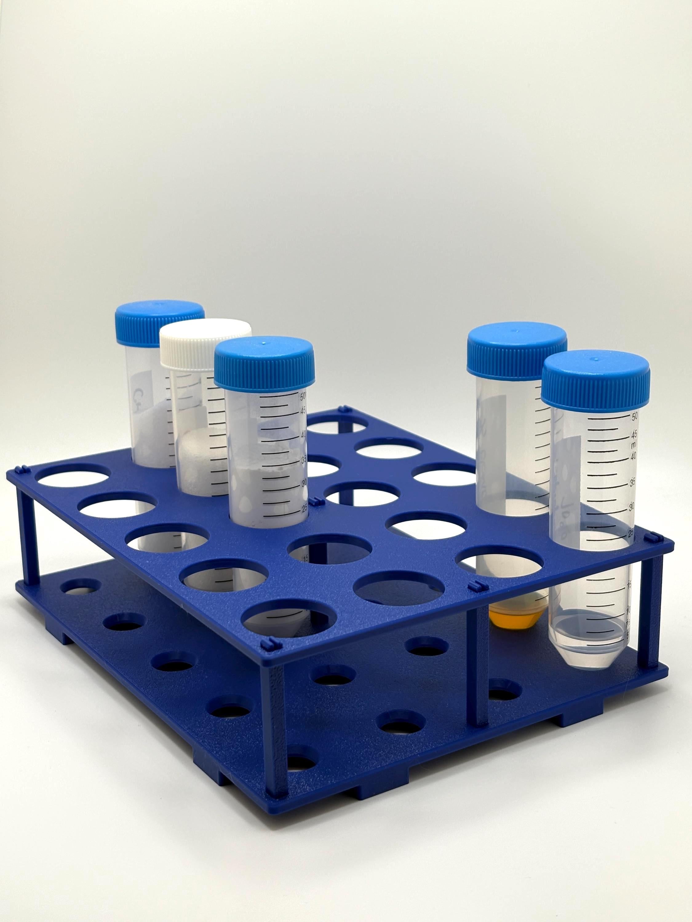Tube Rack for 50mL Centrifuge Tubes (Holds 20 Tubes)