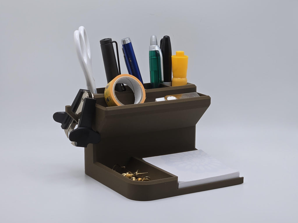 Office Supply Holder for Desktop -  Storage Organizer Minimalist Simple Design