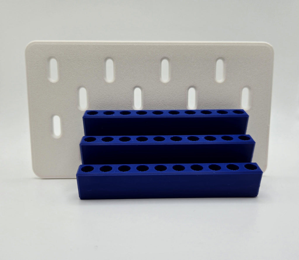 IKEA SKADIS Pegboard 1/4” Driver Bit Holder for 30 Bits